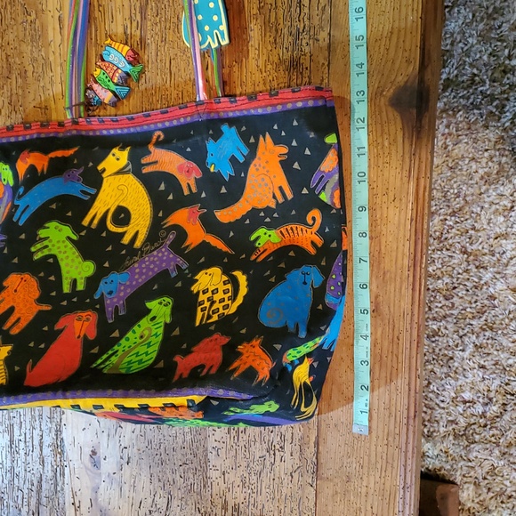 **flaw**Canvas Laurel Burch Tote Dog Pattern - Picture 9 of 14